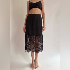 NWT Mr Larkin Black Skirt M
